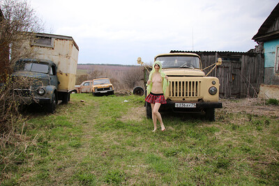 Atisha in Country Life from Nude In Russia