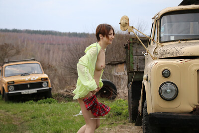 Atisha in Country Life from Nude In Russia