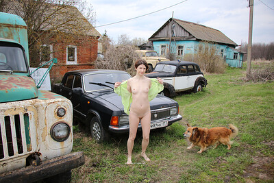 Atisha in Country Life from Nude In Russia