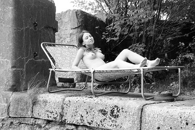 Marian A in Camp Bed Raskladushka from Nude In Russia