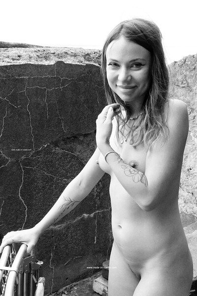 Marian A in Camp Bed Raskladushka from Nude In Russia