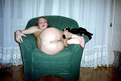 Sonja in In The Green Chair from Nude In Russia