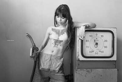 Madlen in Fuel Pump from Nude In Russia