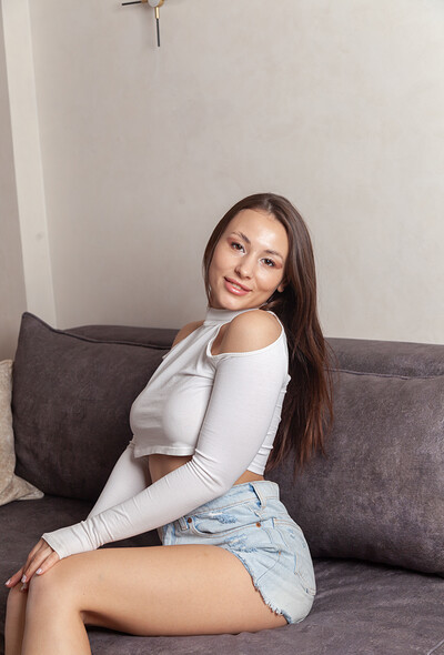 Sumiko in Tiger White from Metart