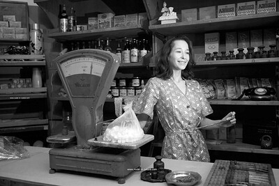 Julia J in Rural Store from Nude In Russia