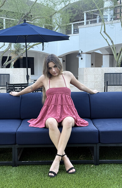 Luna in She's Sexy In Red from Ftv Girls