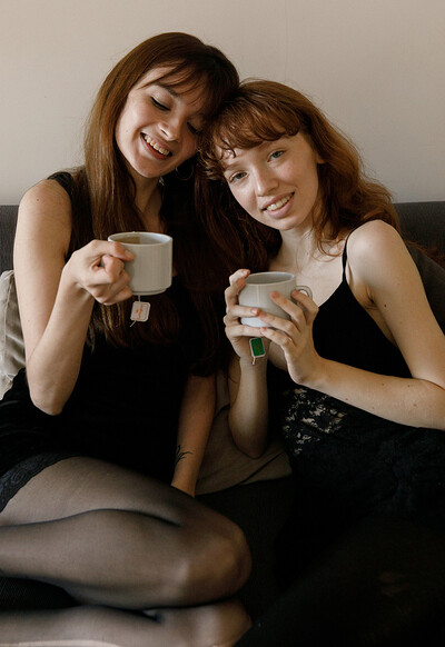 Camila and Mercy in Double Shot 2 from Zishy