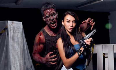 Katrin Tequila in Resident Evil 2 from VR Cosplay X