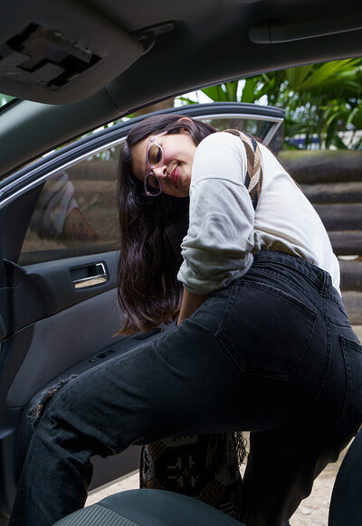 Pamela Cuevano in Casting Car 1 from Zishy