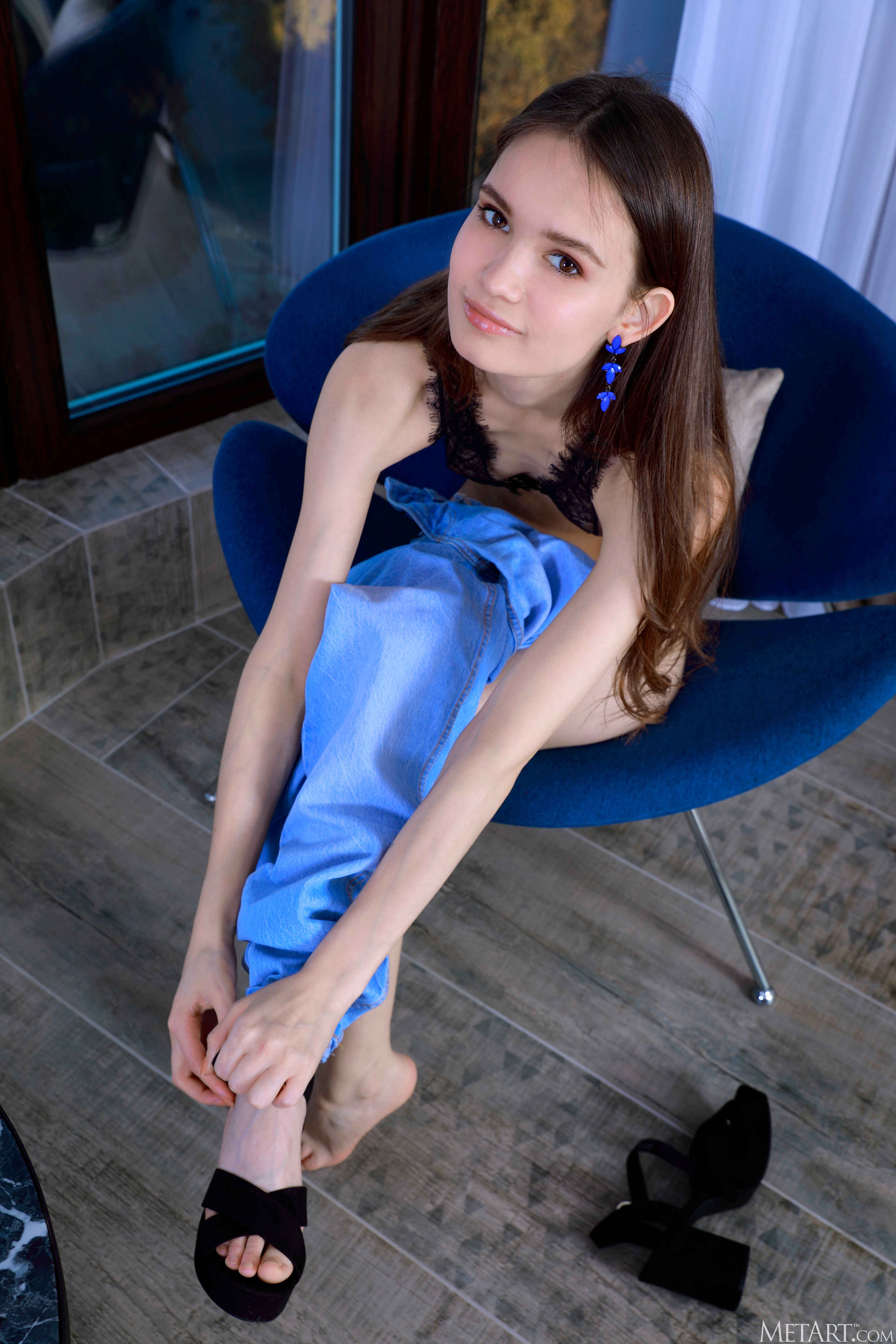 Anastasia Bella in Metart set Favorite Jeans