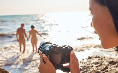 Amelia Ost and Virgin Butterfly in World Photography Day 2025 from Club Sweethearts