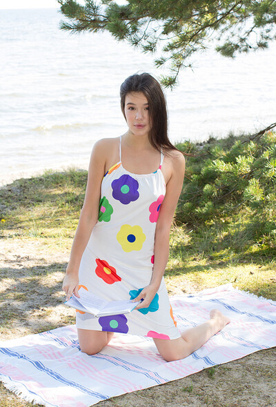 Davia Kelly in Metart set Favorite Sundress