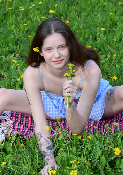 Piper in Spring Field from Amour Angels