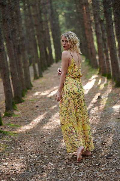 Yanina M in Forest from Nude In Russia
