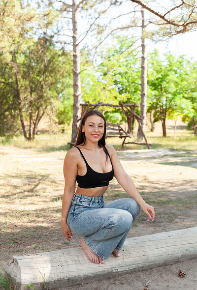 Sumiko in Sandy Mischief from Metart