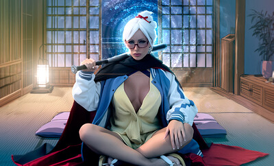 Danielle Renae in Dan Da Dan from VR Cosplay X