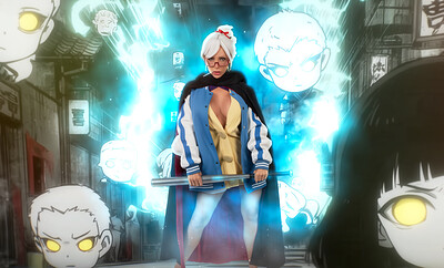 Danielle Renae in VR Cosplay X set Dan Da Dan