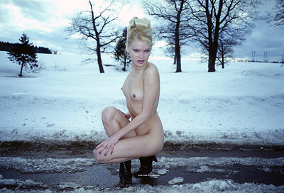 Veta in Cold And Wind Swept from Nude In Russia