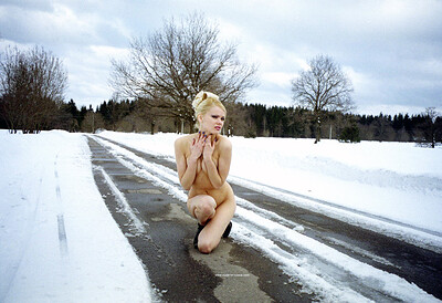 Veta in Cold And Wind Swept from Nude In Russia