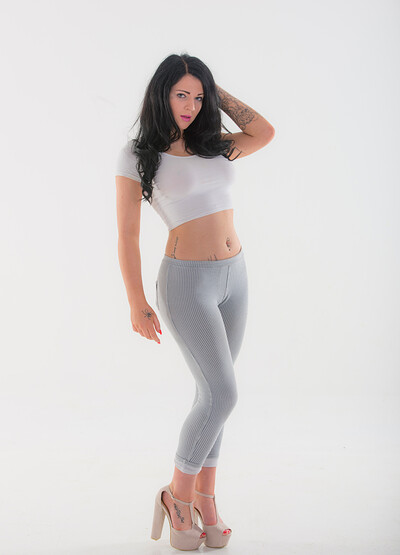 Megan Carter in Tights from Cosmid