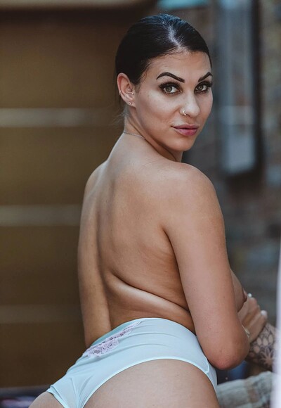 Roxy Mendez in A Look Through from More Than Nylons