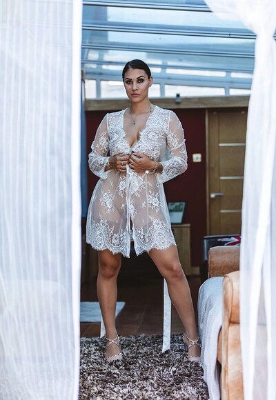 Roxy Mendez in A Look Through from More Than Nylons