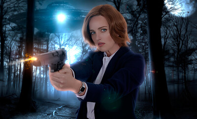 The redhead detective eagerly sucks dick before getting fucked in every position.