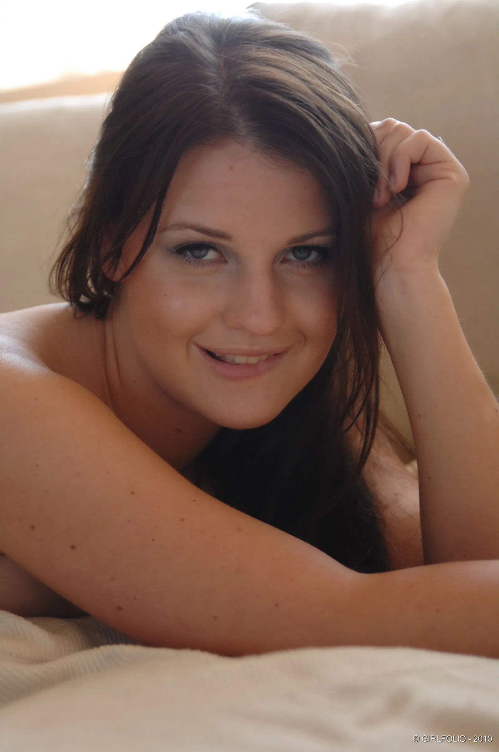 Naomi Raine in Girlfolio set Folio Shoot