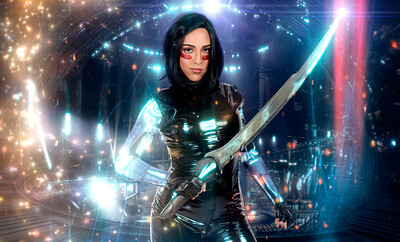 Selena Ivy in Alita Battle Angel from VR Cosplay X