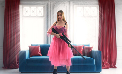 Polly Yangs in Killing Eve from VR Cosplay X