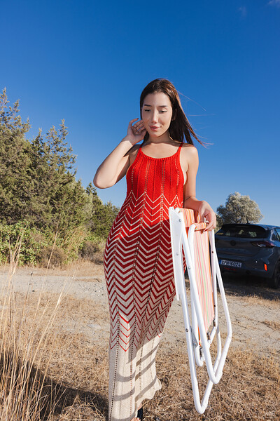 Layla Scarlett in Alone In The Olive Grove from Watch 4 Beauty