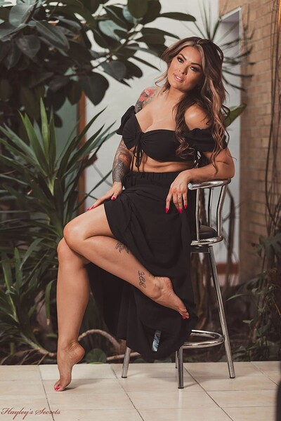 Charley Atwell in Waiting With Poise from Hayleys Secrets