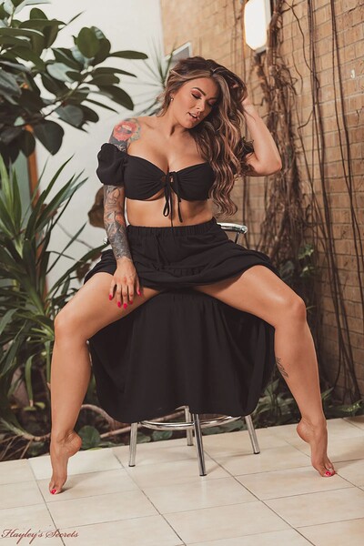 Charley Atwell in Waiting With Poise from Hayleys Secrets