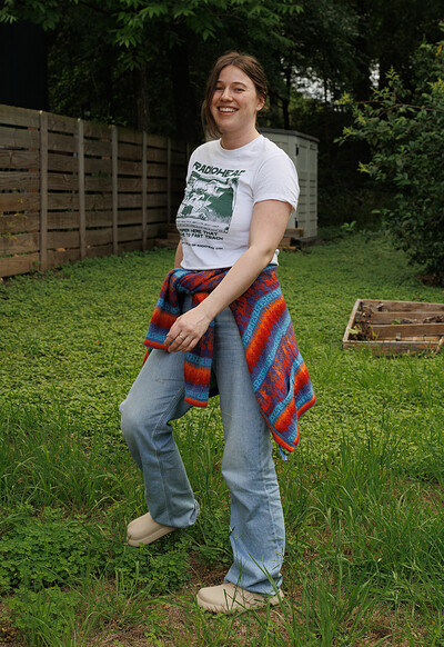 Riley Nixon in Backyard Portraits from Zishy