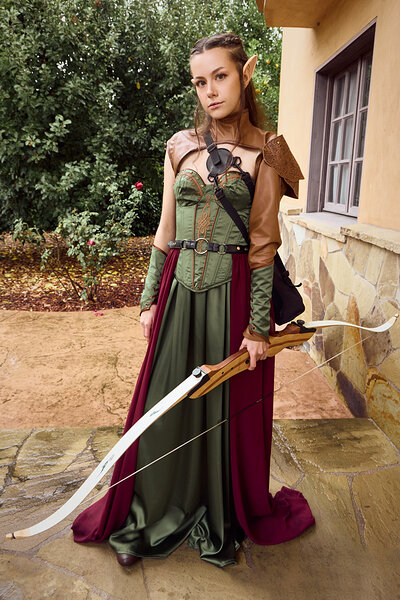 Selena Love in The Hobbit Tauriel from VR Cosplay X