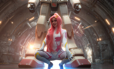 Jewelz Blu in Mobile Suit Gundam SEED from VR Cosplay X