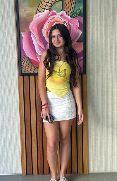 Vanesa in Her Short Skirt from Ftv Girls