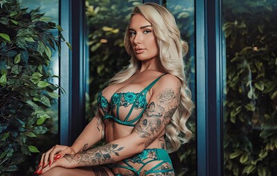 Charlotte Stevens in Natures Favourite Shade from More Than Nylons