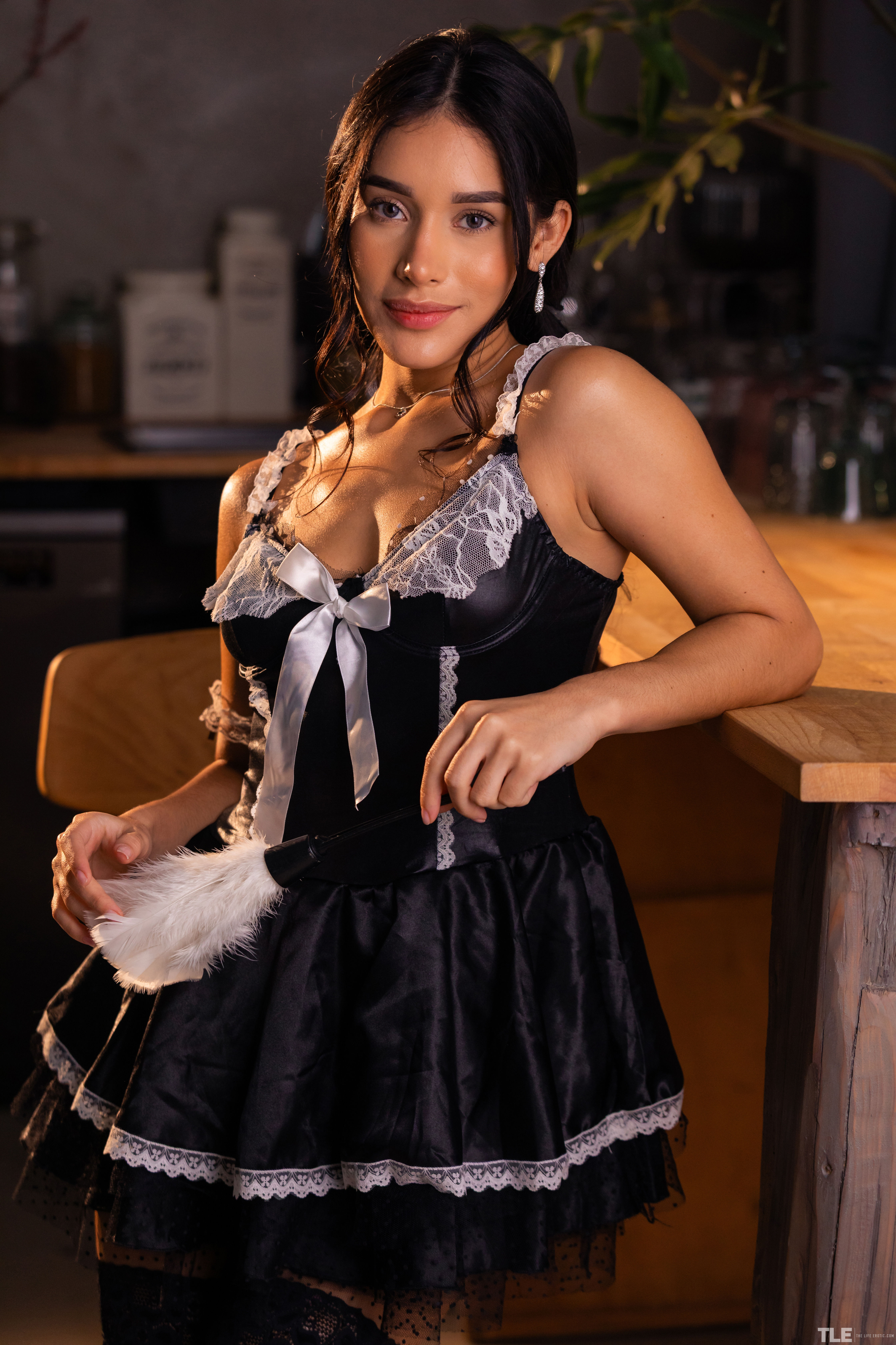Carolina Guerrero in The Life Erotic set Evening Chores 1