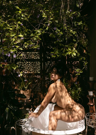 Mia in Emily Bloom set Bathed In Light