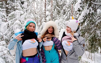 Iris Murai and Kate Rose in Frosty Sweethearts 1/3 from Club Sweethearts