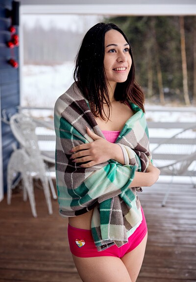 Roxy Muray in Play With Roxy In The Snow from Club Sweethearts