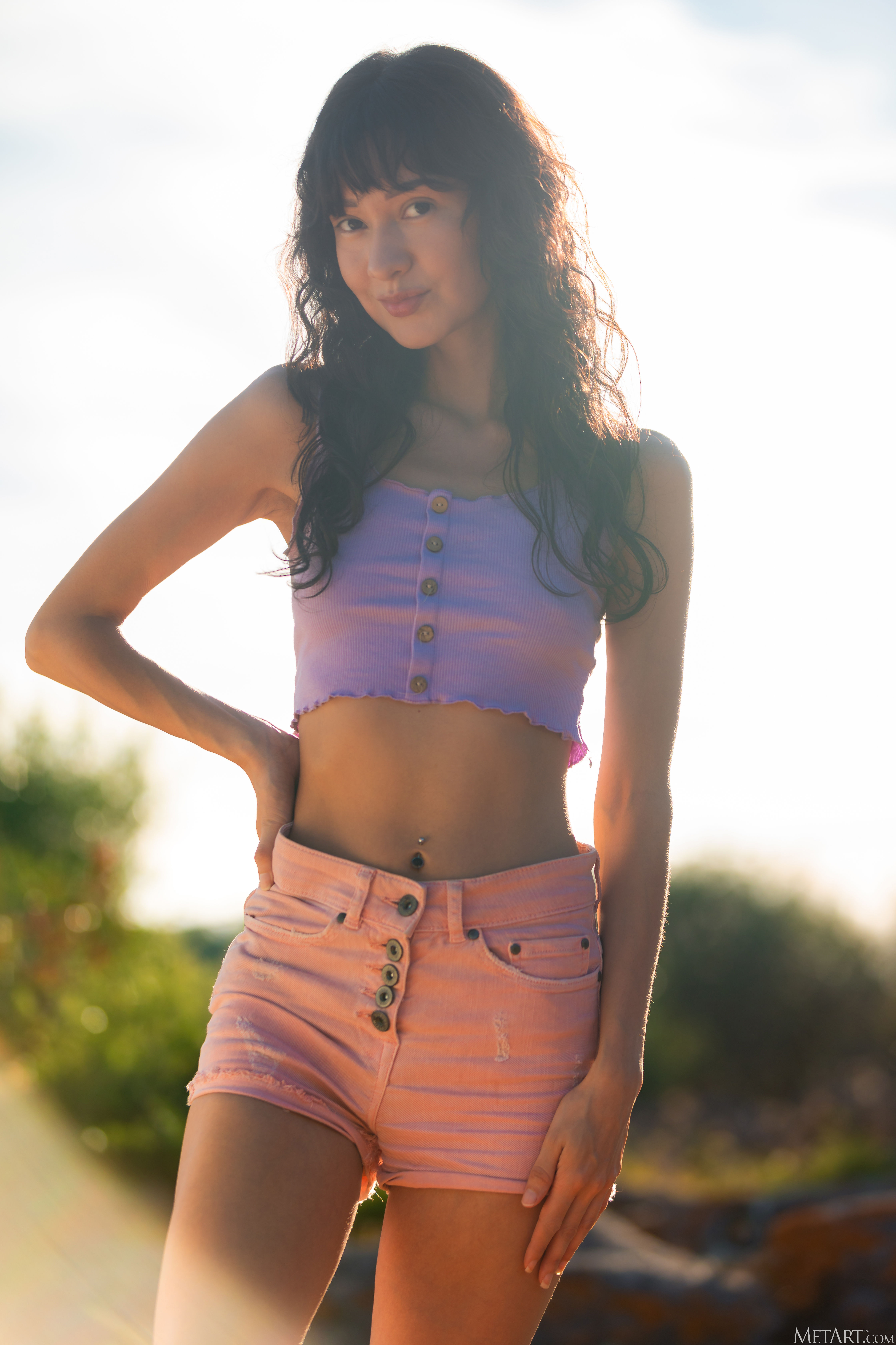 Violet Amrita in Metart set Illumination