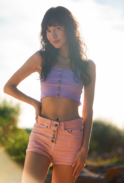 Violet Amrita in Metart set Illumination