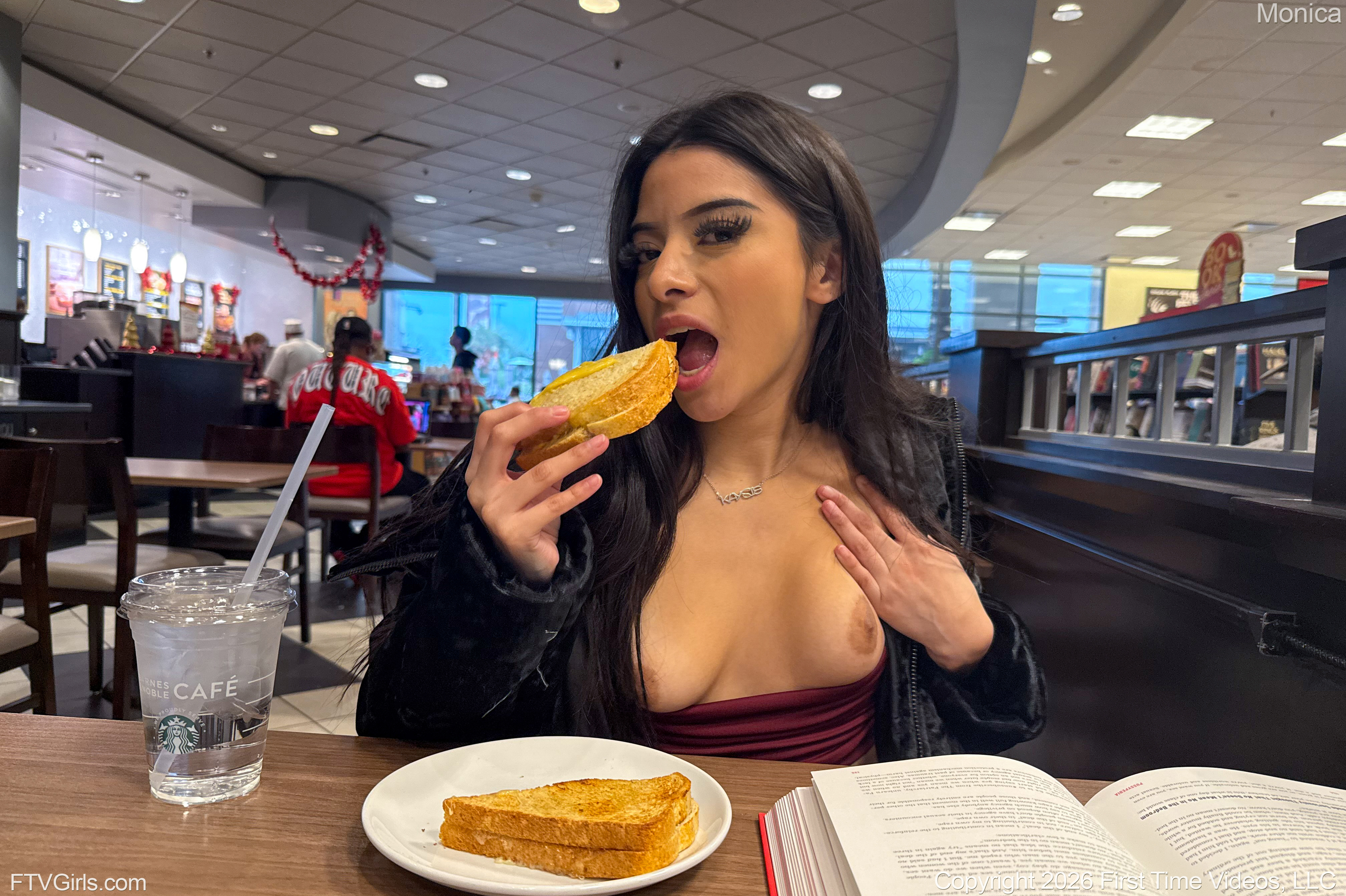 Monica in Ftv Girls set The Library
