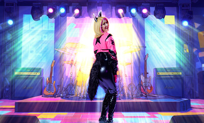 Thea Summers in Muse Dash from VR Cosplay X