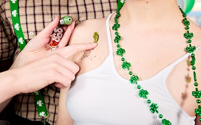 Miss Sunset and Caren Hayes in St Patrick's Day 2026 from Club Sweethearts