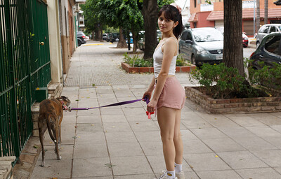 Luci Pineda in Puppy Maxxing from Zishy