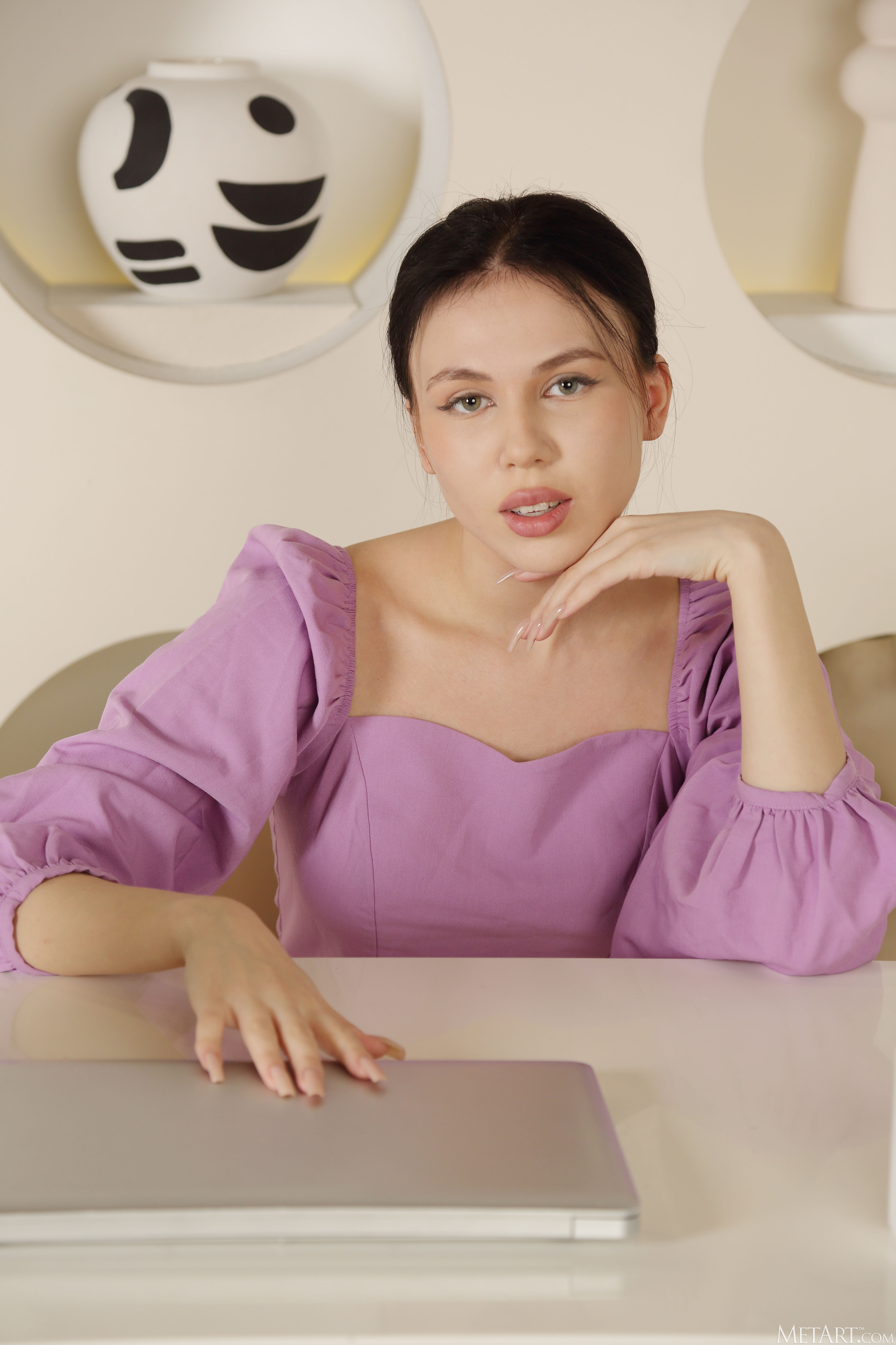 Kris Si in Metart set Work Of Art