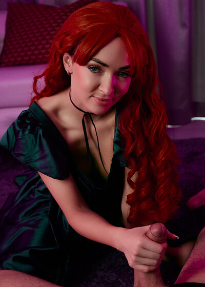 Polly Bangs in Wednesday Agnes from VR Cosplay X